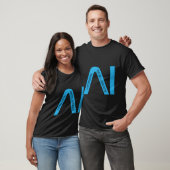AI kunstmatige intelligentie T-shirt (Unisex)