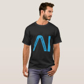 AI kunstmatige intelligentie T-shirt (Voorkant volledig)