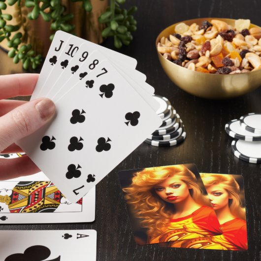  AI Lady Pokerkaarten (Insitu)