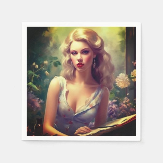 AI Lady Servet (Voorkant)