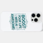 AI Life Boost Case – Dagelijkse Awesome Enhancer (Achterkant (horizontaal))