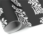 Ai. Love. Amor. Cadeaupapier (Rol Hoek)