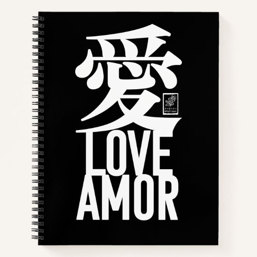 Ai. Love. Amor. Notitieboek (Voorkant)