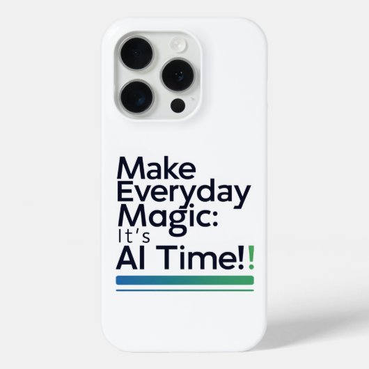 AI Magic Daily Case – Transform Ordinary Moments (Achterkant)