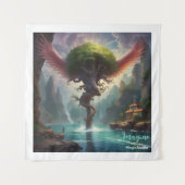 AI Magical World Imagine Tapestry Wandkleed (Voorkant)