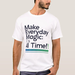 AI Magie Dagelijkse T-shirt – Verander het gewone
