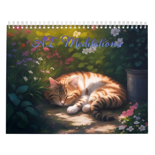 AI Meditaties Kalender (Hoes)