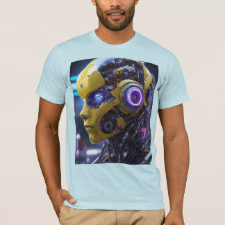 AI Meisje: De Toekomstige Fashionista T-shirt