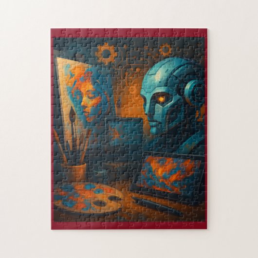 AI Mind Ontmoet Machine Legpuzzel (Verticaal)