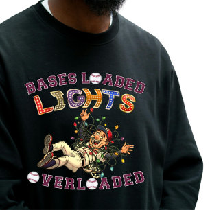 AI Mix Art Baseball Vakantie Kerstmis Trui