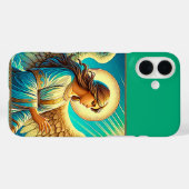 AI Mooie engel expressionistische effect Case-Mate iPhone Case (Achterkant (horizontaal))
