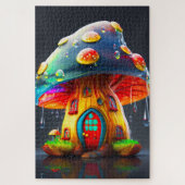 Ai Mushroom House Legpuzzel (Verticaal)