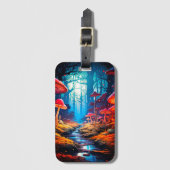 Ai Mushroom Land Bagagelabel (Voorkant (verticaal))