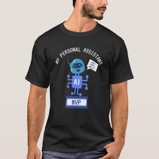 AI MVP Personal Assistant Productivity T-shirt (Voorkant)