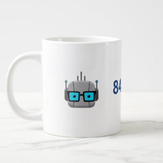 AI Nerd Jumbo Mok: Brandstof voor je Code met 844- Grote Koffiekop
