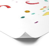 AI Nursery Art Folk Art Style Kip of Haan Poster (Hoek)