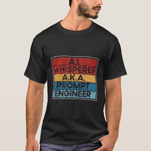 AI Officiële Intelligence Robot Robotics Deep Lear T-shirt (Voorkant)