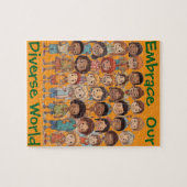 AI omarmt onze diverse wereldpuzzel Legpuzzel (Horizontaal)