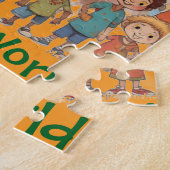 AI omarmt onze diverse wereldpuzzel Legpuzzel (Zijkant)