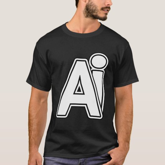 Ai-ontwerp T-shirt (Voorkant)