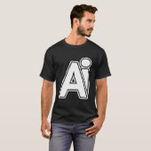 Ai-ontwerp T-shirt (Voorkant volledig)
