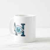 AI-oog Koffiemok (Voorkant links)