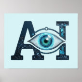 AI-oog Poster (Voorkant)