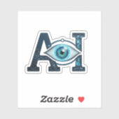 AI-oog Sticker (Vel)