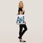 AI-oog Tote Bag (Op model)
