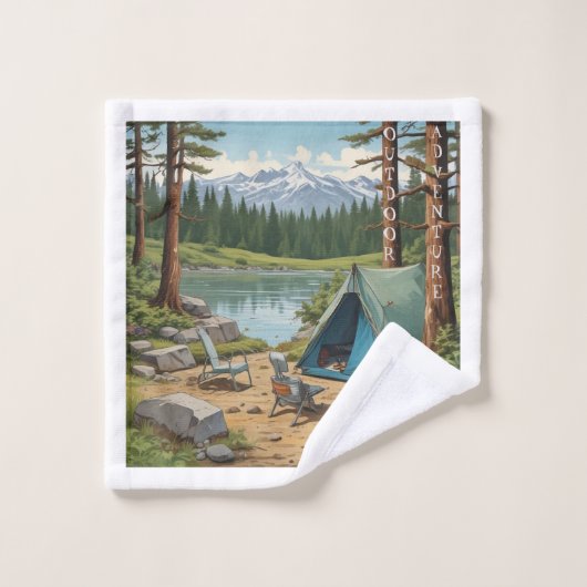 AI Outdoor Adventure Wash Cloth Washandje (Wasdoekje)