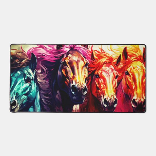 AI Paarden Bureaumat (Voorkant)