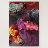 AI Paarden Legpuzzel (Verticaal)