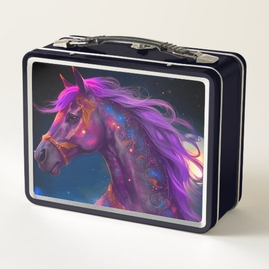 AI Paarse Paard (Achterkant)