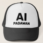 AI Padawan™ Trucker Hat Trucker Pet (Voorkant)