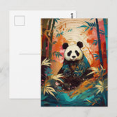 AI Panda Briefkaart (Voorkant / Achterkant)