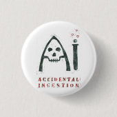 AI Pin Ronde Button 3,2 Cm (Voorkant)