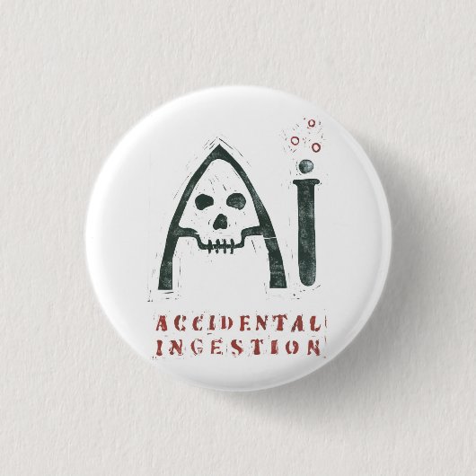 AI Pin Ronde Button 3,2 Cm (Voorkant)