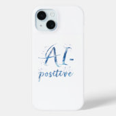 AI-positieve tekstillustratie Case-Mate iPhone Case (Achterkant)