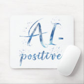 AI-positieve tekstillustratie Muismat (Met muis)