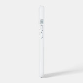 AI-positieve tekstkunst iPhone 15 Case (Linkerkant)