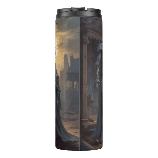 AI Potion voor de behandeling van Halloween Therma Thermosbeker (Achterkant)