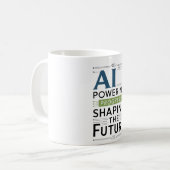 AI Power Progress – De toekomst vormgeven Koffiemok (Voorkant links)
