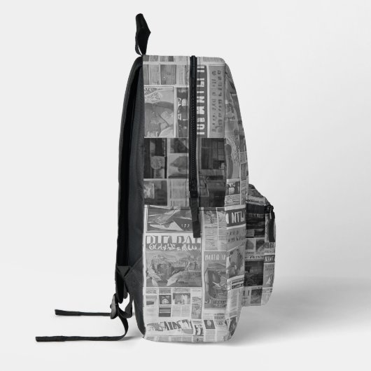 AI Press - Volume 01a, No.01 Bedrukte Rugzak (Links)