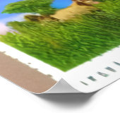 AI probeert stempels te maken | AI Art Poster (Hoek)