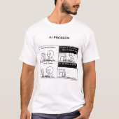 AI Probleem v.2 T-shirt (Voorkant)