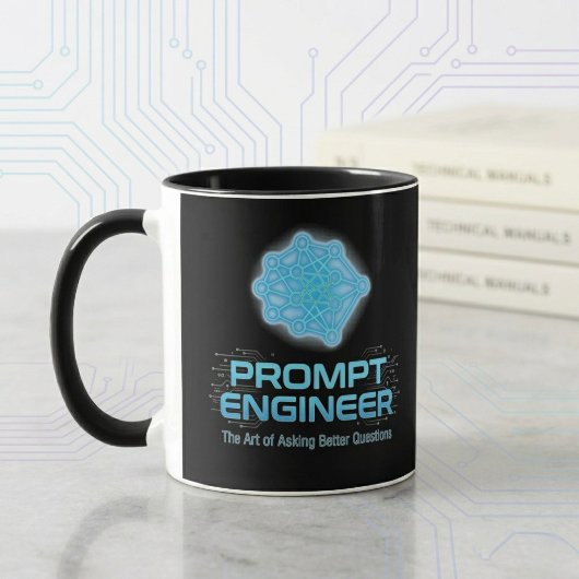 AI Prompt Engineer koffiemok – Grappige Tech Mok