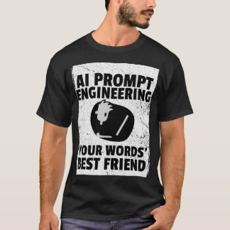 AI Prompt Engineering - De beste vriend van je woo T-shirt