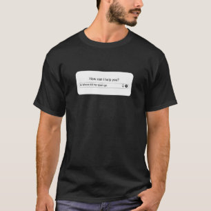 AI-promptvak Waar Is Mijn Vuur Gebleven T-shirt