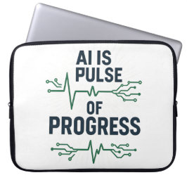 "AI Pulse Neoprene Sleeve | Tech Progress