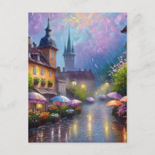 AI Rainy Day Briefkaart